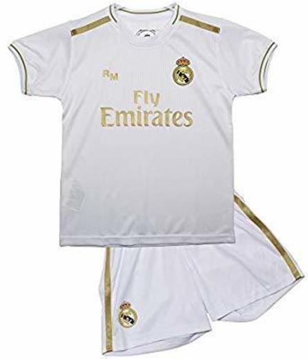 Conjunto Camiseta y pantalón 1ª equipación del Real Madrid 2019-20
