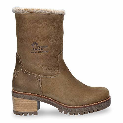 Moda Botas de Mujer PANAMA JACK Piola B33 Nobuck Vison/Mink