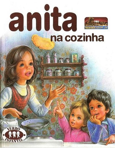 Anita na cozinha 