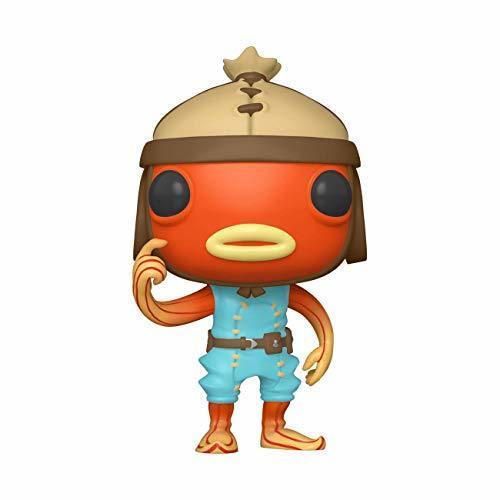 Funko- Pop Games: Fortnite-Fishstick Figure, Multicolor, Talla Única