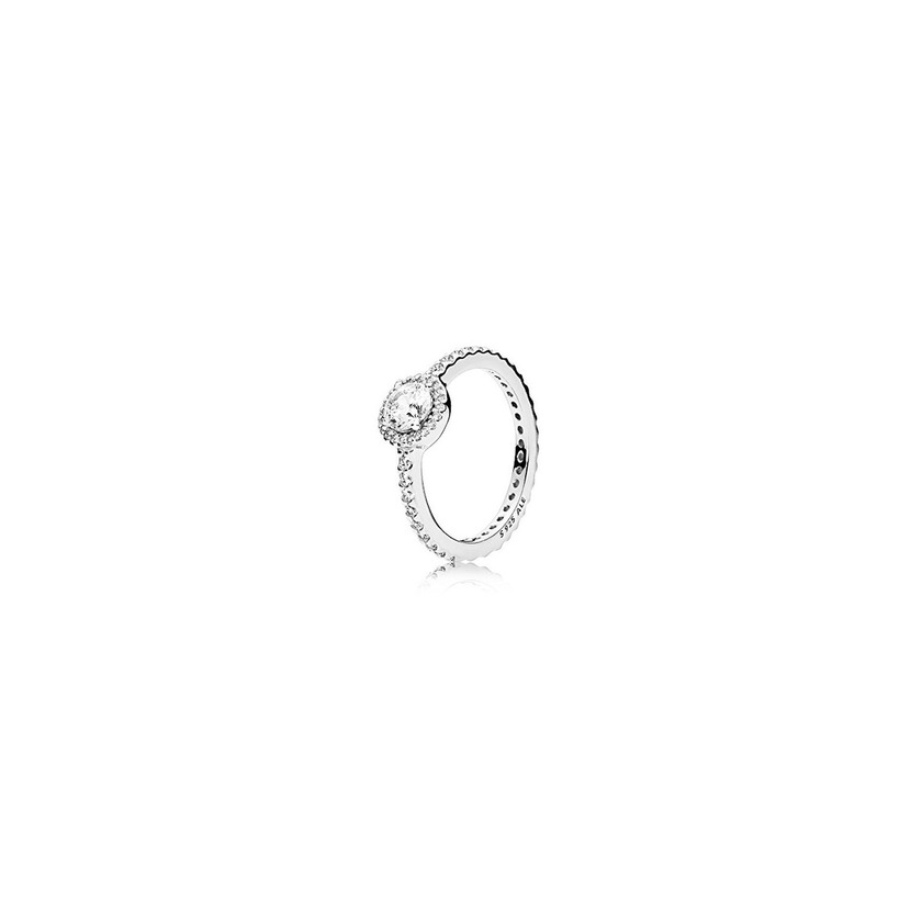 Moda Pandora para Mujer-Ring Elegancia clásica 925 Plata Blancos