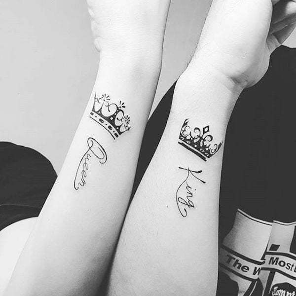 Tatuagem para inspirar casais