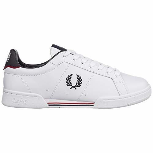 FRED PERRY B722 Zapatillas Moda Hombres Blanco