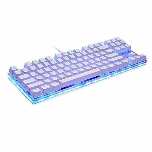 Electrónica MOTOSPEED K87S Teclado mecánico para Juegos con Cable USB Personalizado LED RGB