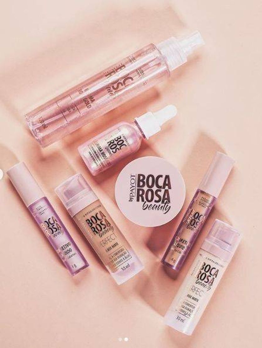 Moda Boca rosa beauty 