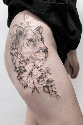 Tattoo leão 