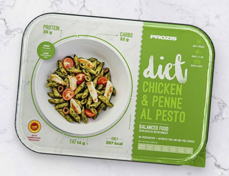 Producto Frango com Penne al Pesto Diet