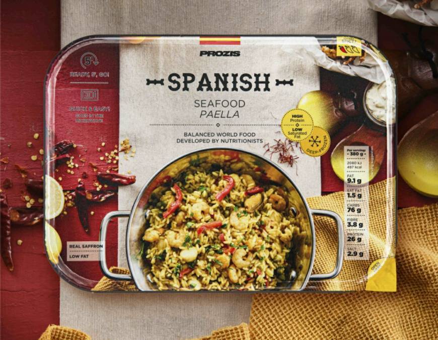 Producto Paella de Marisco Espanhola 