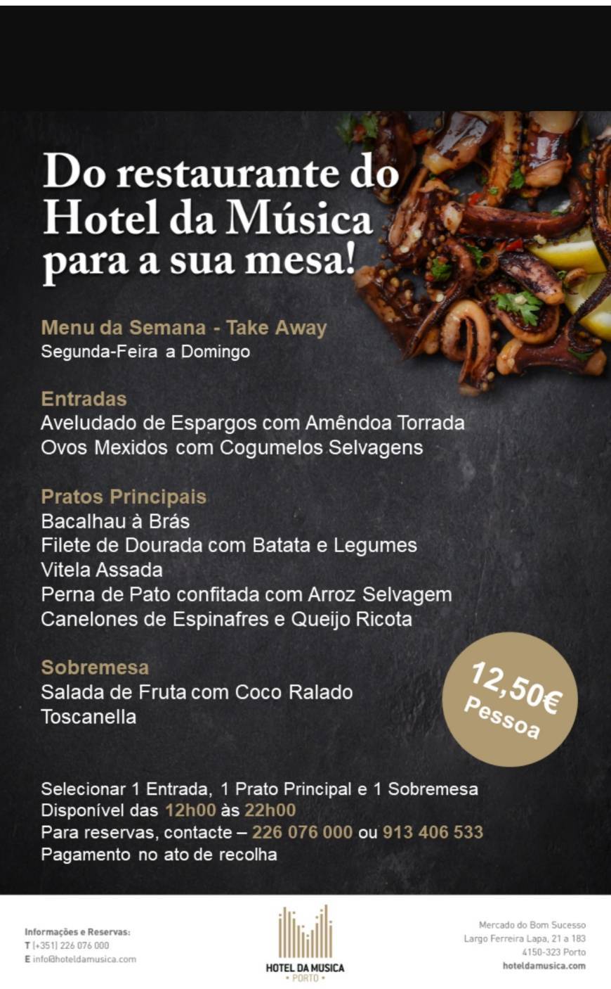 Restaurantes Hotel da Música