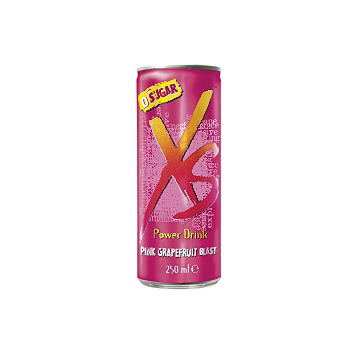 Products XS Power Drink Pink Grapefruit Blast – Sabor Pomelo 1 cartón 12