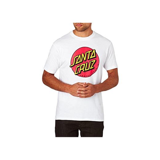 Camiseta Santa Cruz Classic Dot Blanco