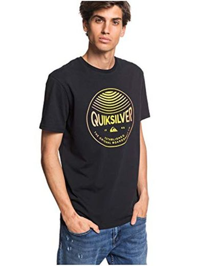 Quiksilver Colors In Stereo - Camiseta para Hombre Screen tee
