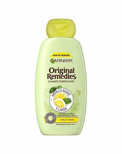 Beauty Garnier Original Remedies Arcilla Suave y Limón champú para pelo graso