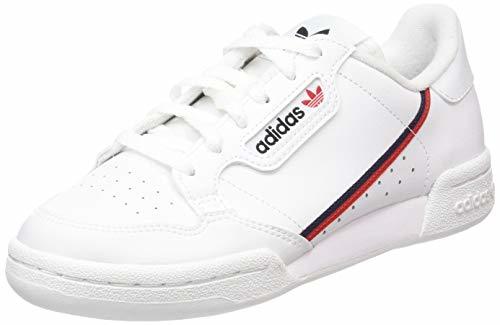 Social adidas Continental 80 J, Zapatillas de Deporte Unisex niño, Blanco