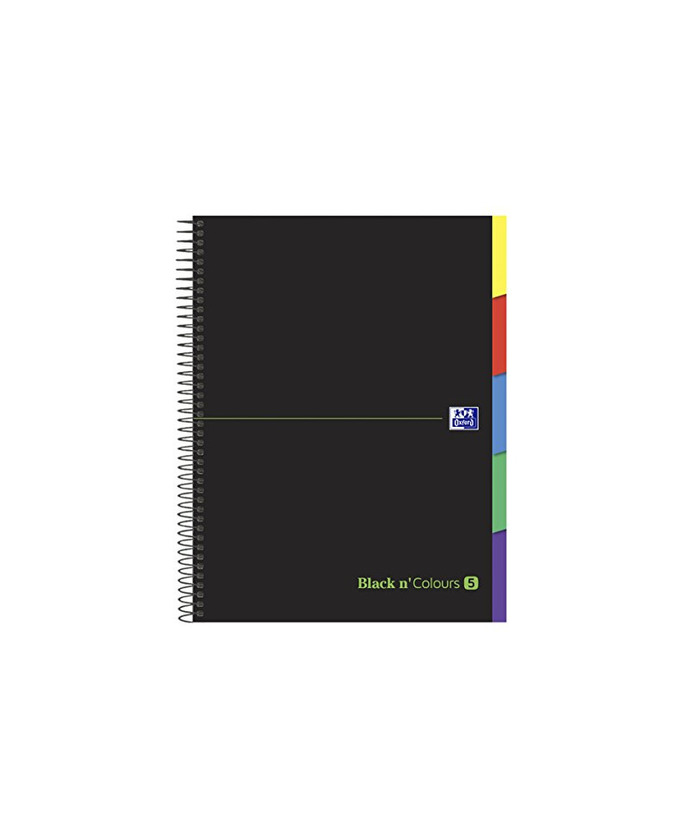 Social Oxford Black N'Colours - Europeanbook multiasignatura espiral