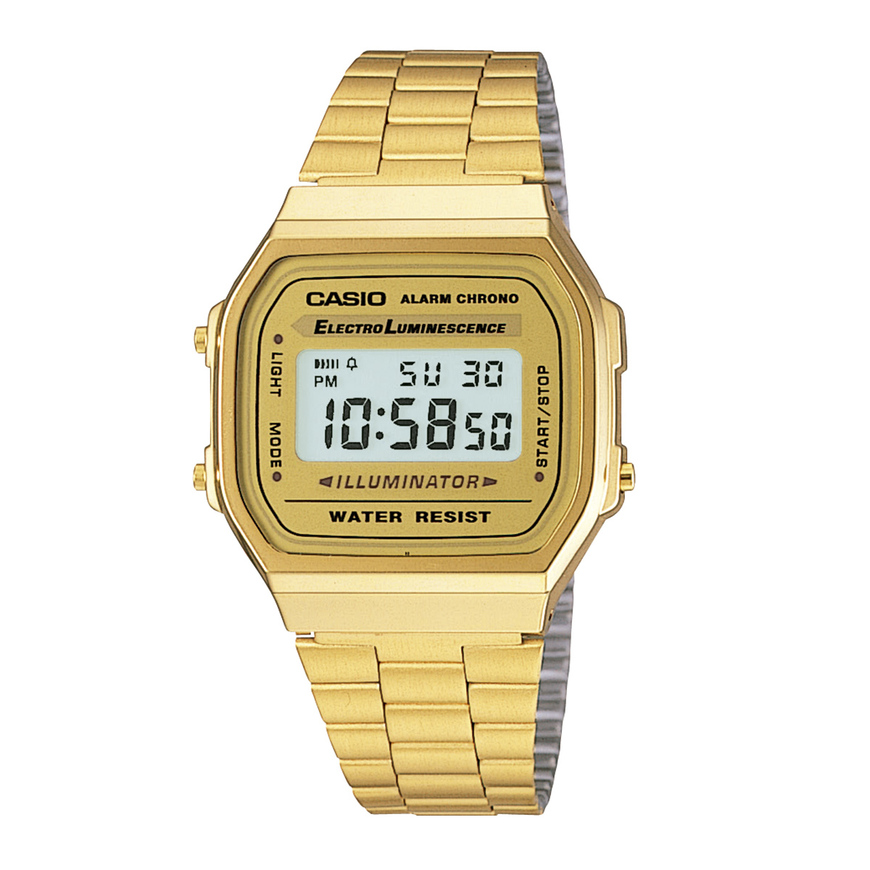 Moda Relógio Casio - Dourado