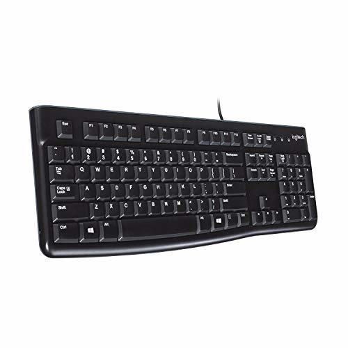 Logitech K120 Teclado con Cable para Windows