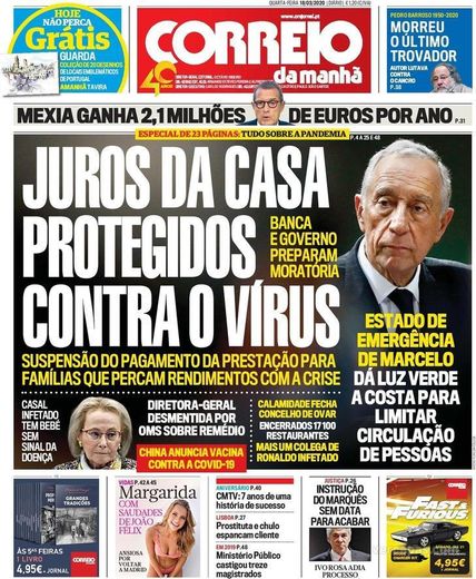 Jornal Correio da Manhã 