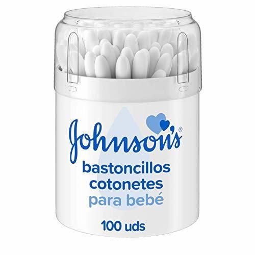 Johnson's Baby Bastoncillos para Bebé con extremos de algodón 100% puro