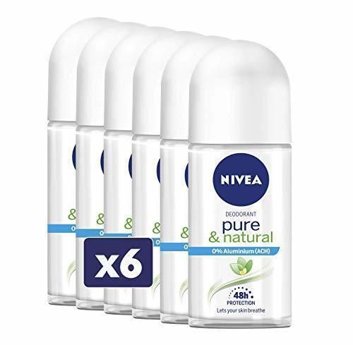 NIVEA Pure & Natural Desodorante de ataques
