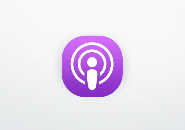 Aplicação Apple Podcasts