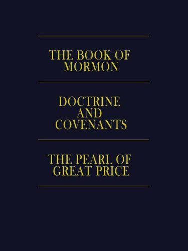 Libros LDS Triple Combination: The Book of Mormon, Doctrine and Covenants, The Pearl