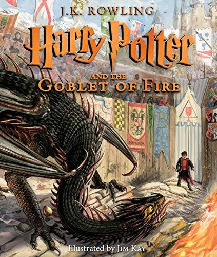 Libro HARRY POTTER & GOBLET OF FIRE ILLUSTRATED HC ED