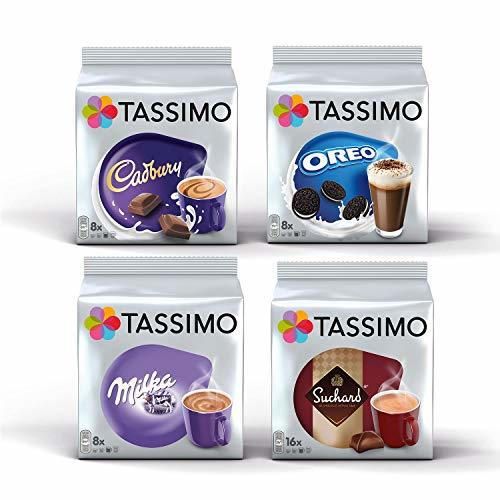Tassimo Hot Choco Bundle Cápsulas - Cadbury, Oreo, Milka, Suchard - 4