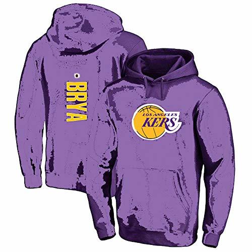 Producto NBA Lakers 8# Kobe Bryant Sudadera con Capucha Hombres Jóvenes Name &