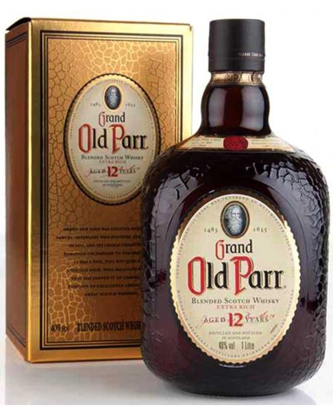 Moda Whisky Old Parr, 12 anos, 1L