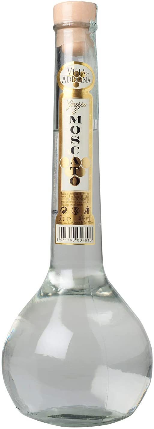 Fashion Grappa di Moscato Bianco Villa Adriana, 500ml