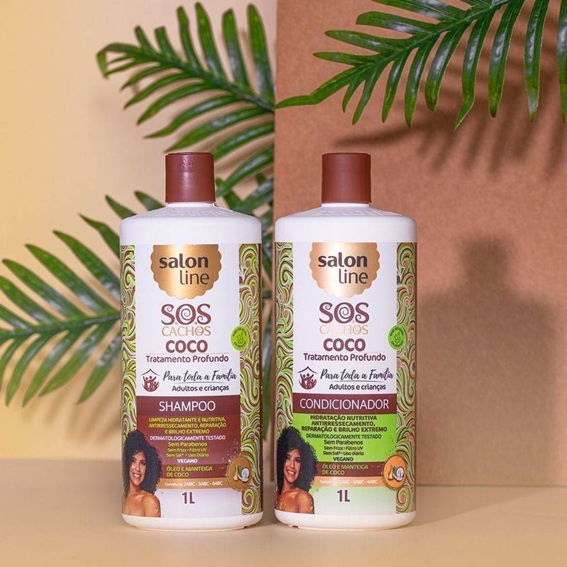 Fashion SOS Cachos: Shampoo e Condicionador 