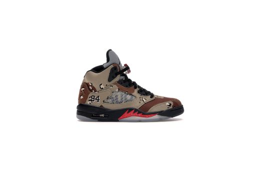 Nike Calzado Hombre Air Jordan 5 Retro GS EN Gamuza Marrón Oscuro