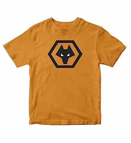 Camiseta de Algod¨®n Casual para Hombres Wolverhampton Wanderers Impresi¨®n de Camisetas como