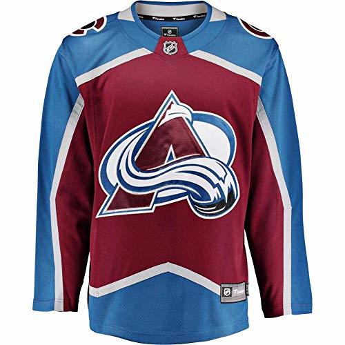 Lugares Fanatics Colorado Avalanche NHL Breakaway Jersey Blank Home Red Trikot tee T-Shirt