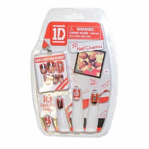 Musical Artist 1D One Direction Stick-On 3D Nail Charms