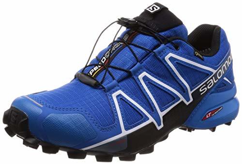 Moda Salomon Speedcross 4 GTX, Zapatillas de Trail Running para Hombre, Azul