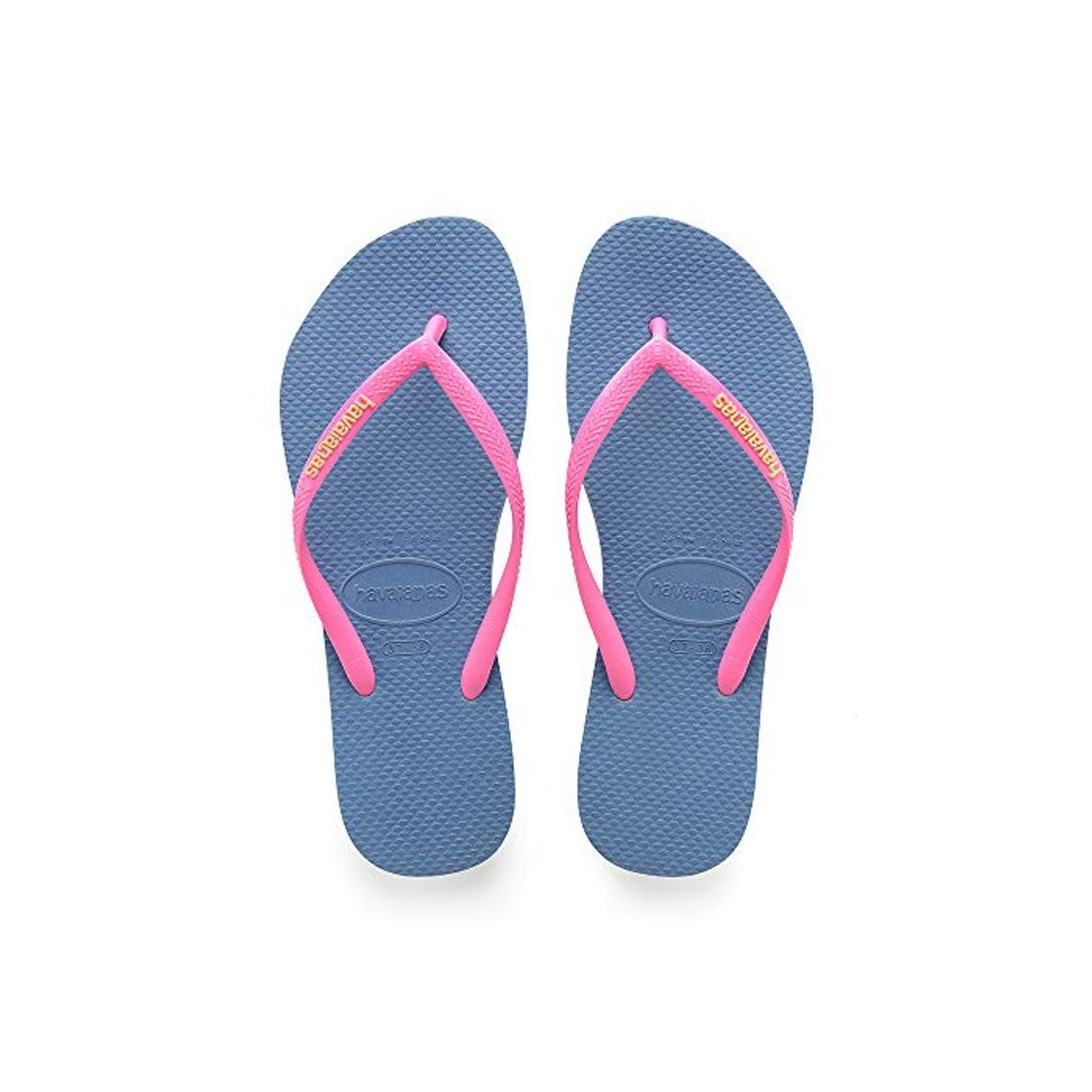 Social Havaianas Slim Logo, Chanclas para Niñas, Azul
