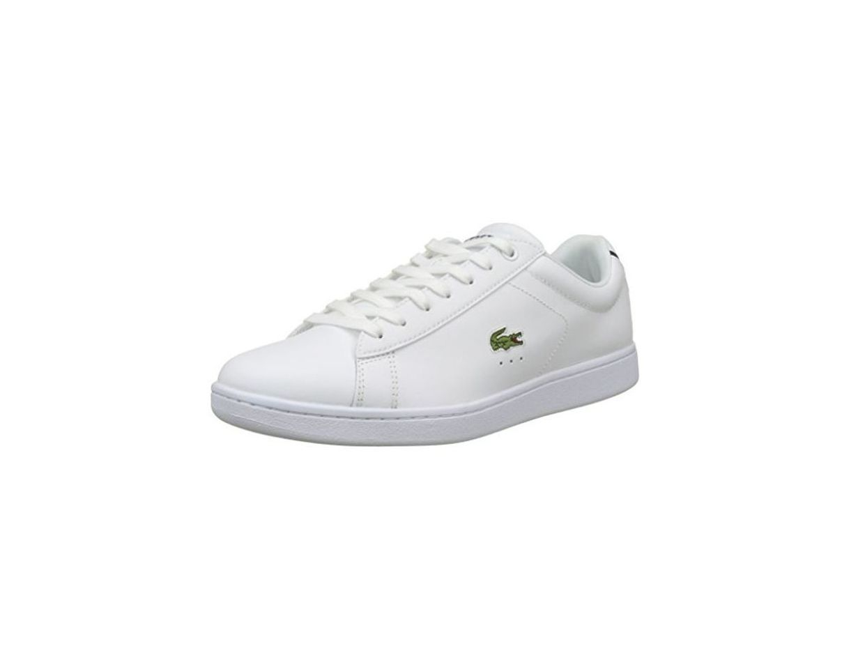 Social Lacoste Carnaby EVO BL 1 SPM, Zapatillas para Hombre, Blanco