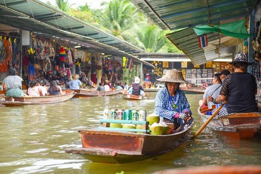 Floating Market Bangkok Tour