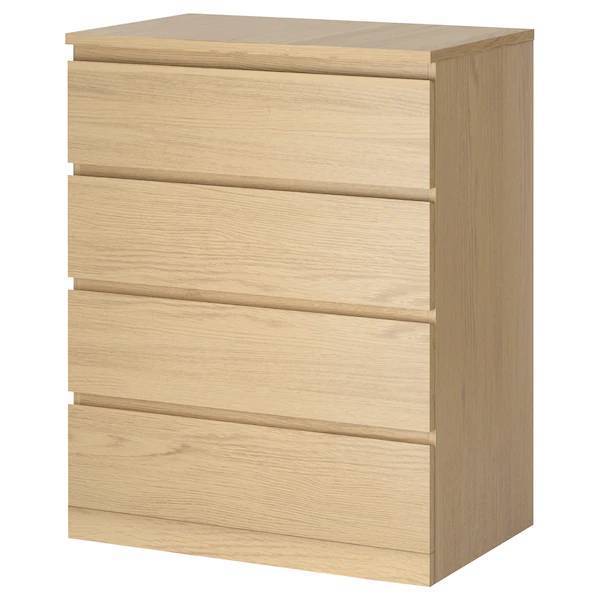 Social Ikea MALM – Juego de 4 cajones