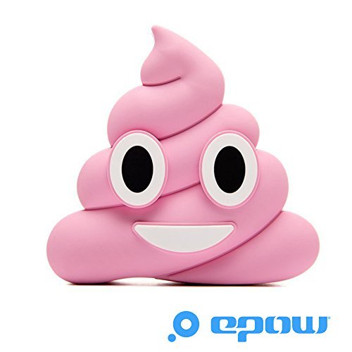 EPOW® Batería Externa Emoji Caca Hielo 2600 mAh
