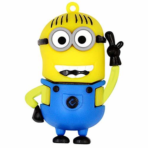 Lugares Memoria USB Flash Drive Pen Drive Memory Stick 4GB/8GB/16GB/32GB/64GB/128GB USB 2.0 Minions