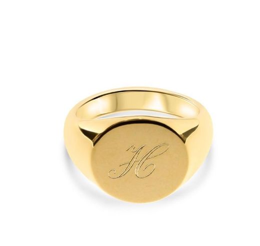 24K Gold Plated Signature Rings