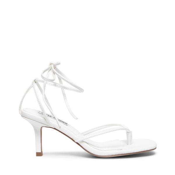 Fashion Steve Madden Lace-up Sandals | Lori White Lizard