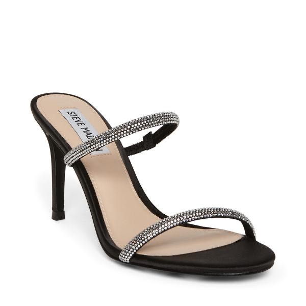 Fashion Lyra Black Cristal - Steve Madden