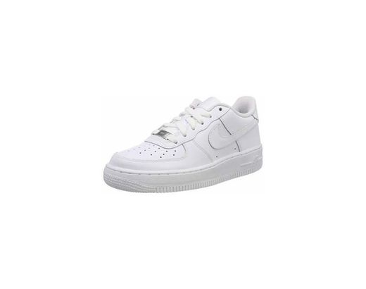 Nike Air Force 1, Zapatillas de Baloncesto Unisex Niños, Blanco