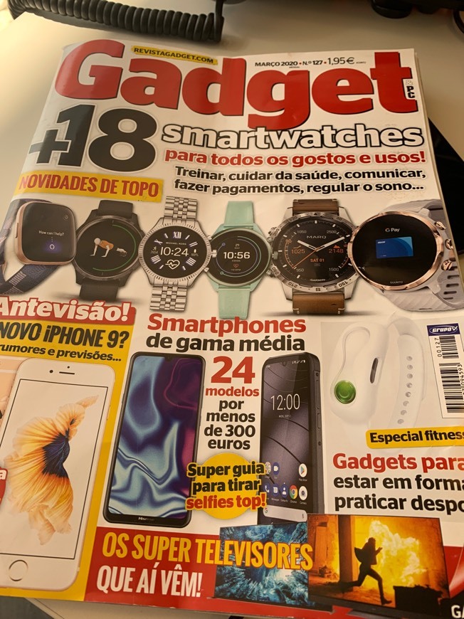 Fashion Revista Gadget: Portada