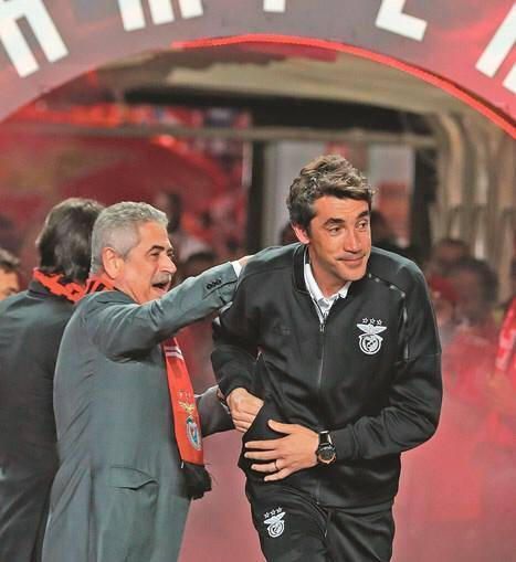 Treinadores/jogadores Benfica