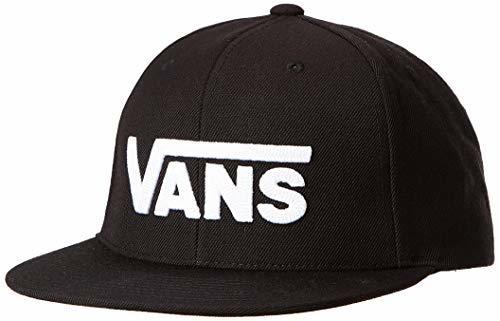 Fashion Vans Drop V II Snapback Gorra de béisbol, Negro